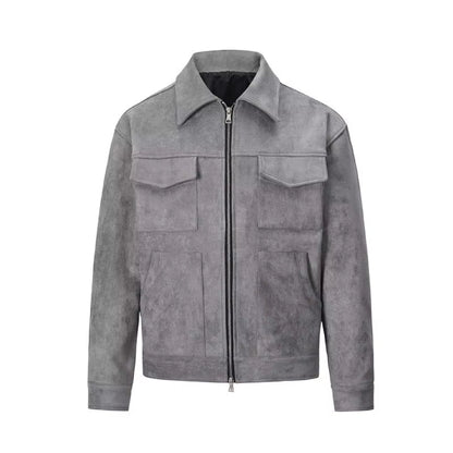 Lervaine® | Suede Oversized Jacket
