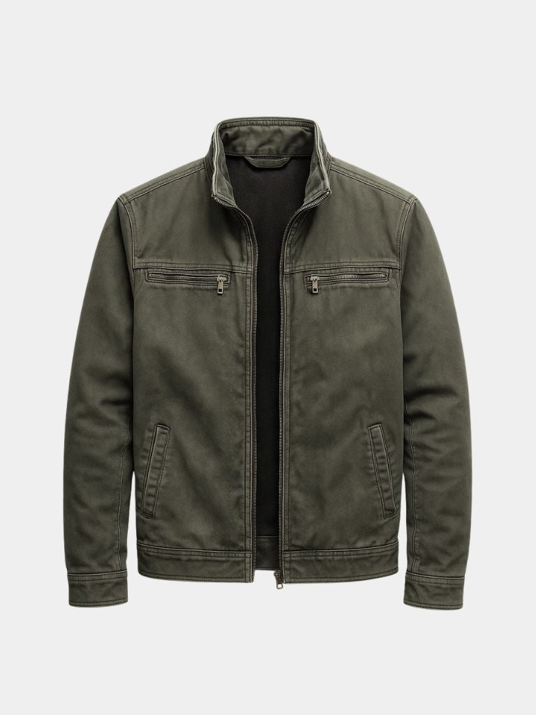 Valmont Vintage Olive Green Field Jacket