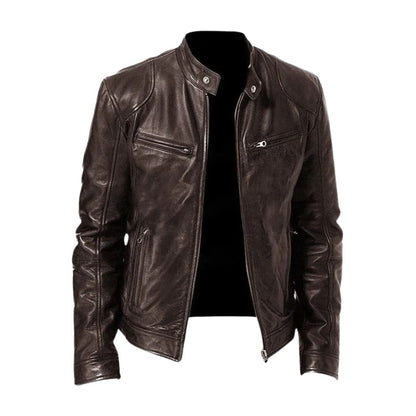 Lervaine® | Casual Leather Jacket