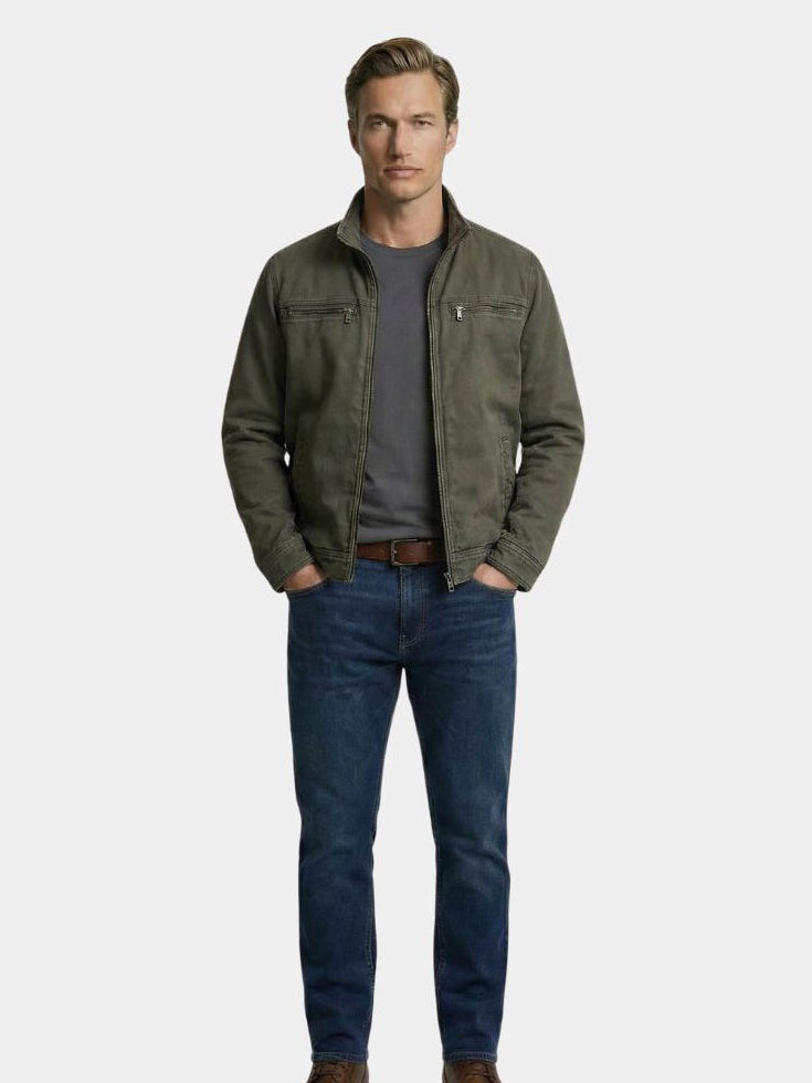 Valmont Vintage Olive Green Field Jacket