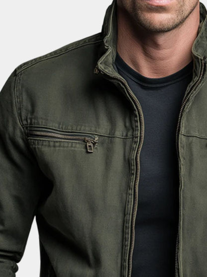 Valmont Vintage Olive Green Field Jacket