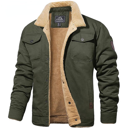 Lervaine® | Rugged Men's Bomber Jacket