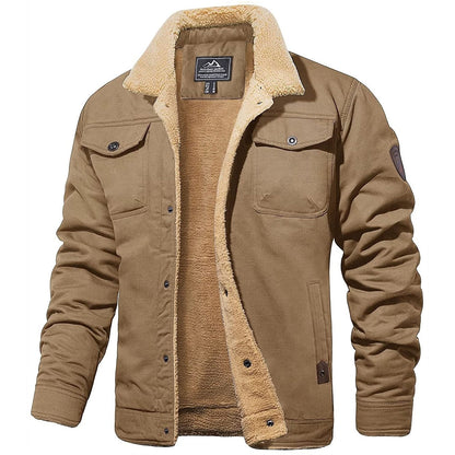 Lervaine® | Rugged Men's Bomber Jacket