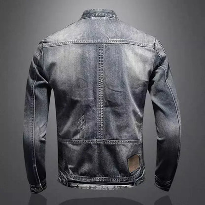 Lervaine® | Motorcycle Denim Jacket