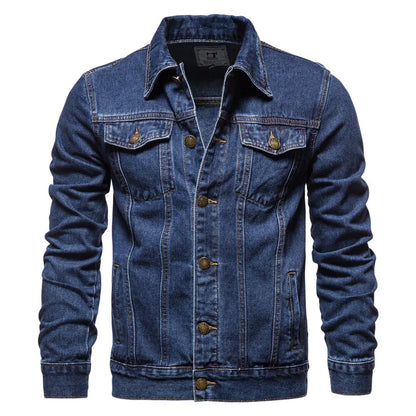 Lervaine® | Denim Motorcycle Jacket