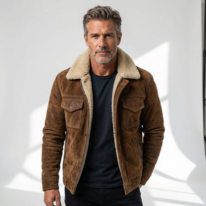 Lervaine® | Sherpa Leather Jacket