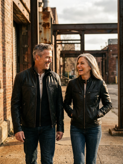 Lervaine® | Casual Leather Jacket