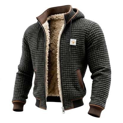 Lervaine® | Retro Jacket with Hood and Zip