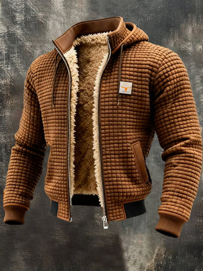 Lervaine® | Retro Jacket with Hood and Zip