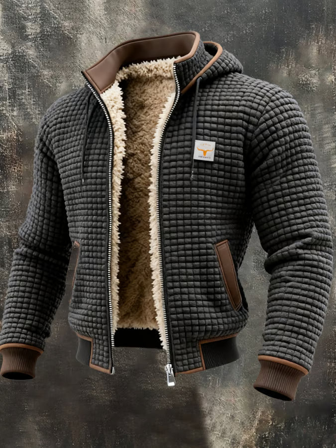 Lervaine® | Retro Jacket with Hood and Zip