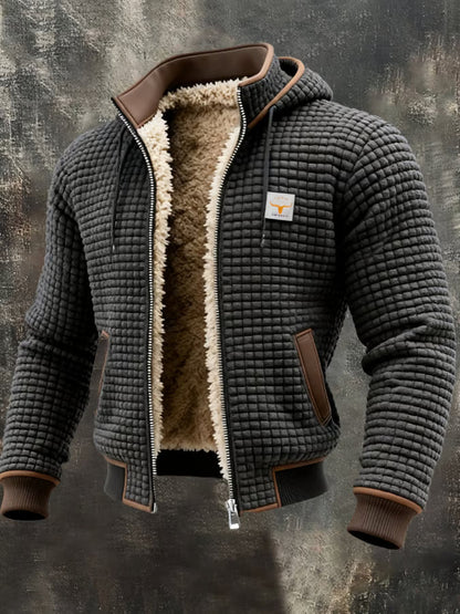 Lervaine® | Retro Jacket with Hood and Zip