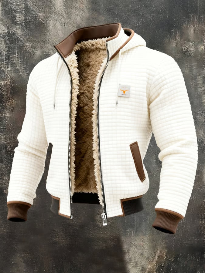 Lervaine® | Retro Jacket with Hood and Zip