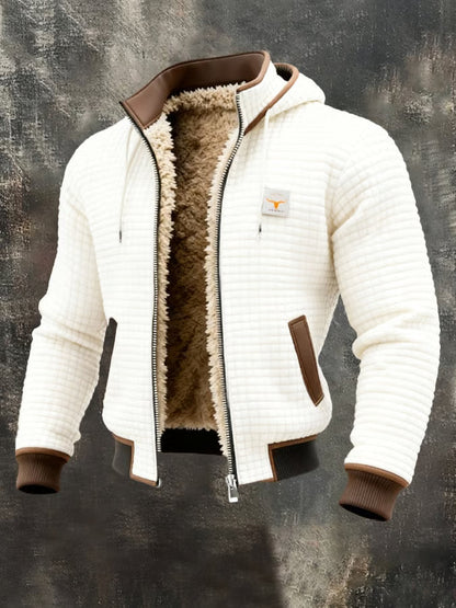 Lervaine® | Retro Jacket with Hood and Zip