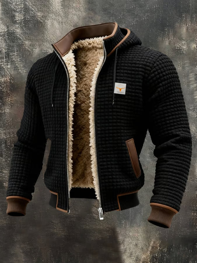 Lervaine® | Retro Jacket with Hood and Zip