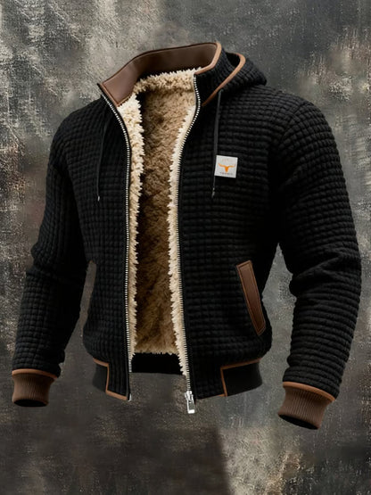 Lervaine® | Retro Jacket with Hood and Zip