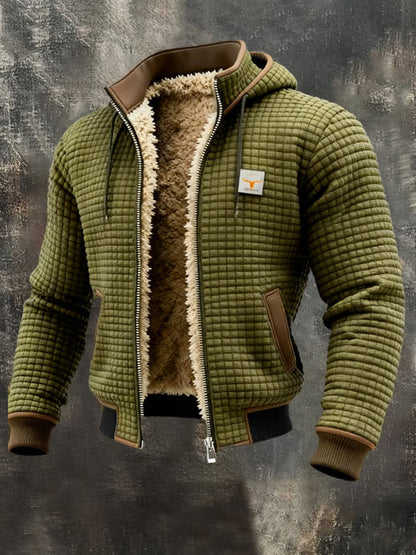 Lervaine® | Retro Jacket with Hood and Zip
